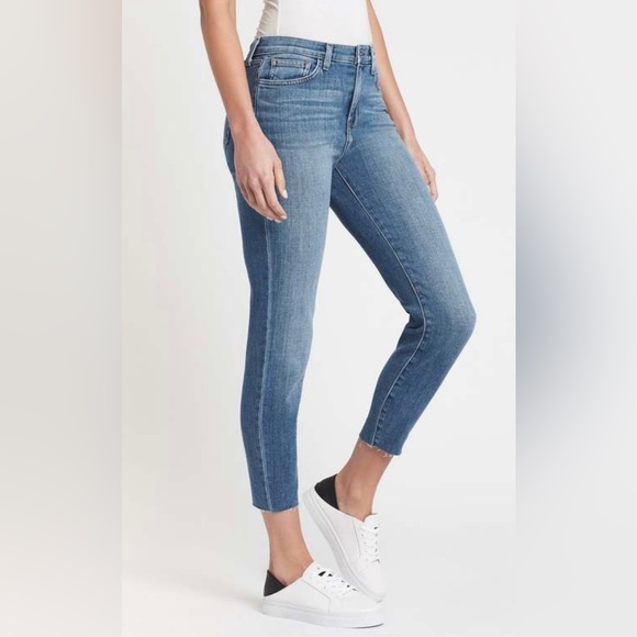 L’Agence Women Light Blue Jeans Size 25 Pre-Owned Raw Hem - Picture 4 of 11